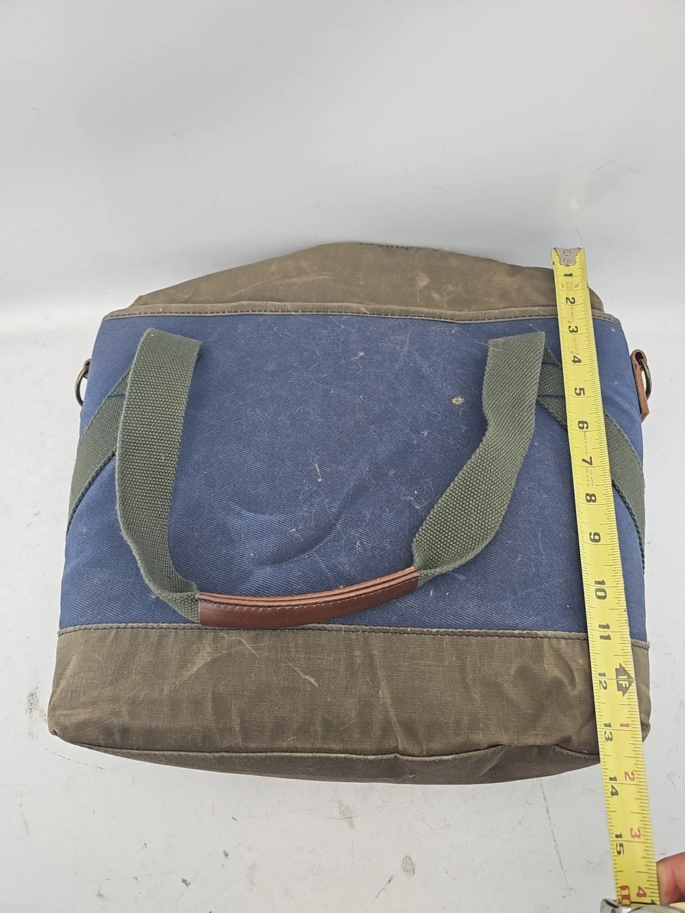 L.L. Bean Waxed Canvas Insulated Cooler Bag